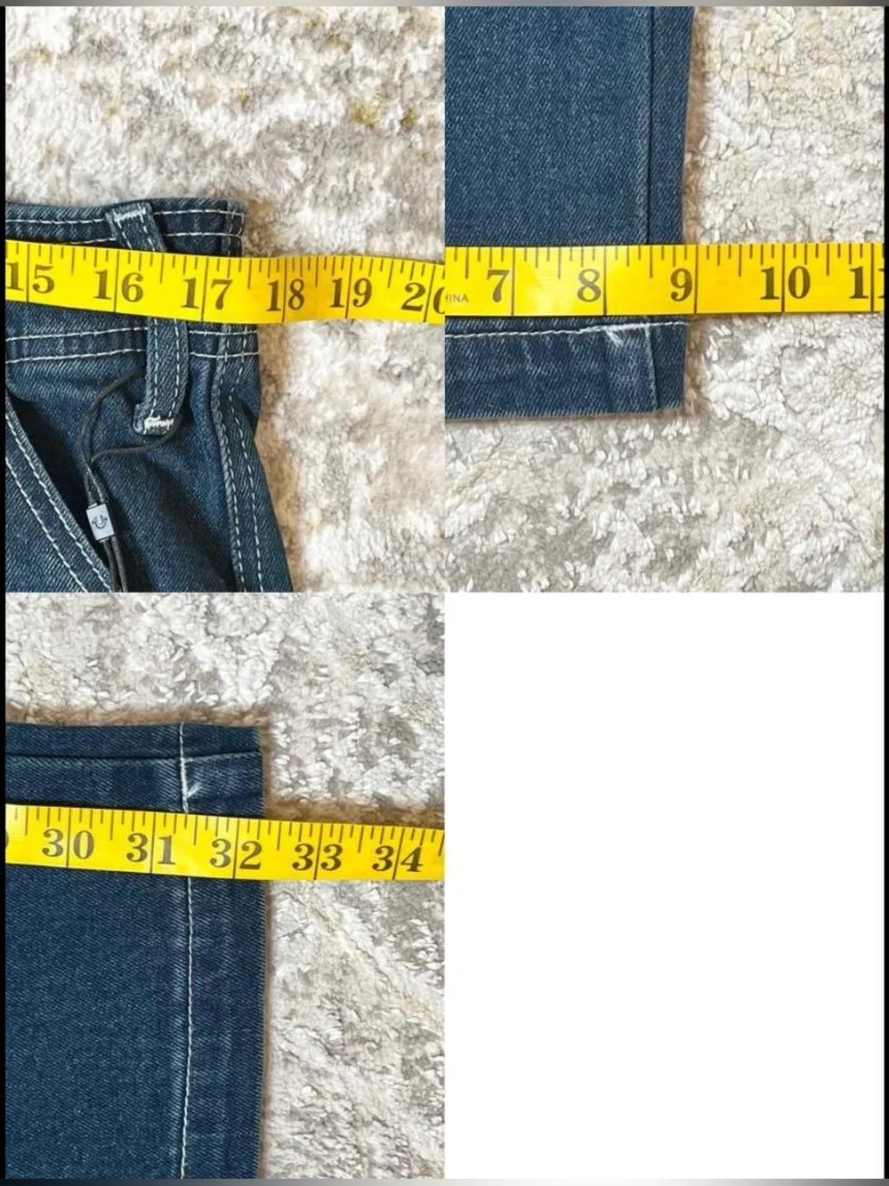 True Religion Denim Cargo Pants Men’s Size 30 Medium Amber Nights Wash NWT